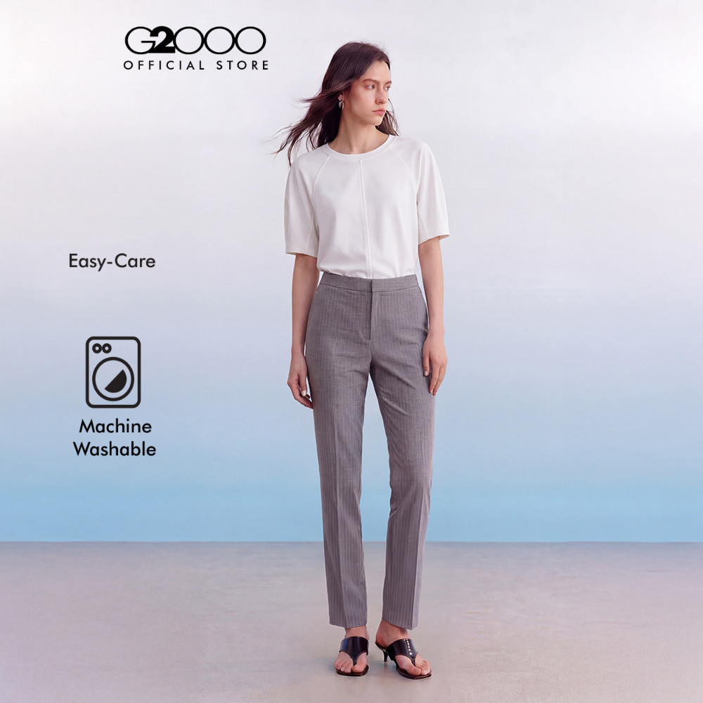 G2000 กางเกงสูทสำหรับผู้หญิง ทรง Cigarette รุ่น 61252106