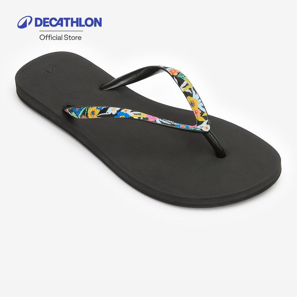 Decathlon Women’S Flip-Flops 500 รองเท้าแตะผู้หญิง รุ่น 500 - Black