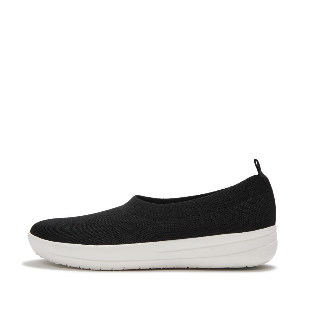 FITFLOP EVERYDAY FLOW FLOWMOTION BALLERINAS รองเท้าทรงบัลเล่ต์ผู้หญิง รุ่น A7N-001 สี BLACK รูปที่ 7