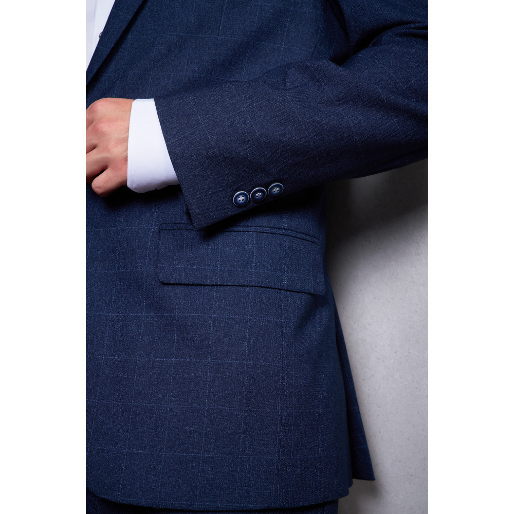 G2000 جاكيت بدلة رجالي Tailored Fit — كحلي — صورة 4
