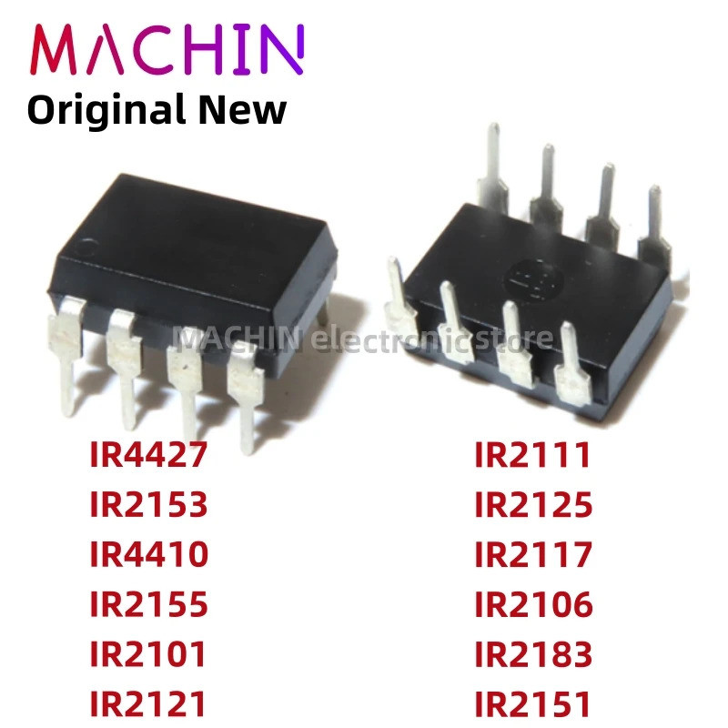 2-5pcs IR4427 IR2153 IR2155 IR2101 IR2121 DIP8 IR2111 IR2125 IR2117 IR2106 IR2183 IR2151 DIP-8 Nuevo