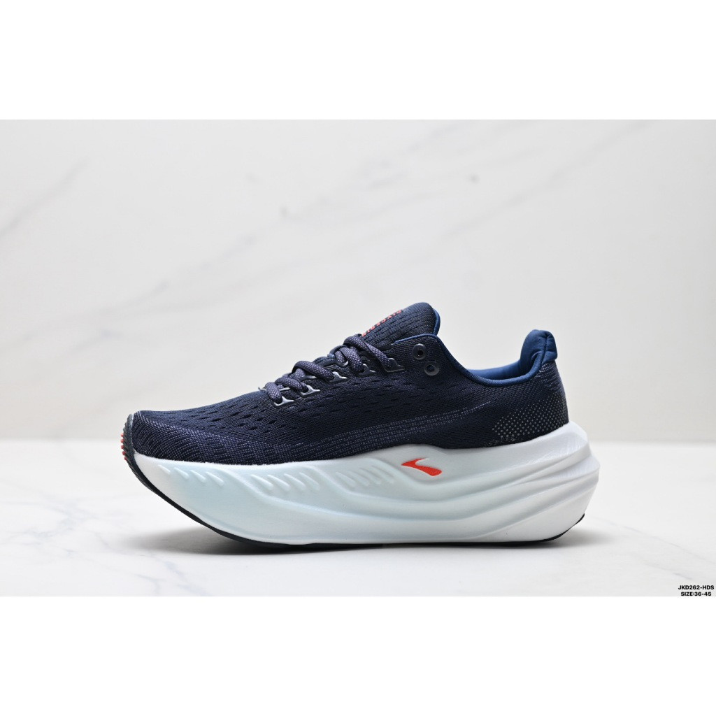 Brooks Glycerin Max รองเท้าวิ่งกันกระแทกมาราธอนหนาสีน้ําเงินเข้ม P7A5 e49 76b I9EB