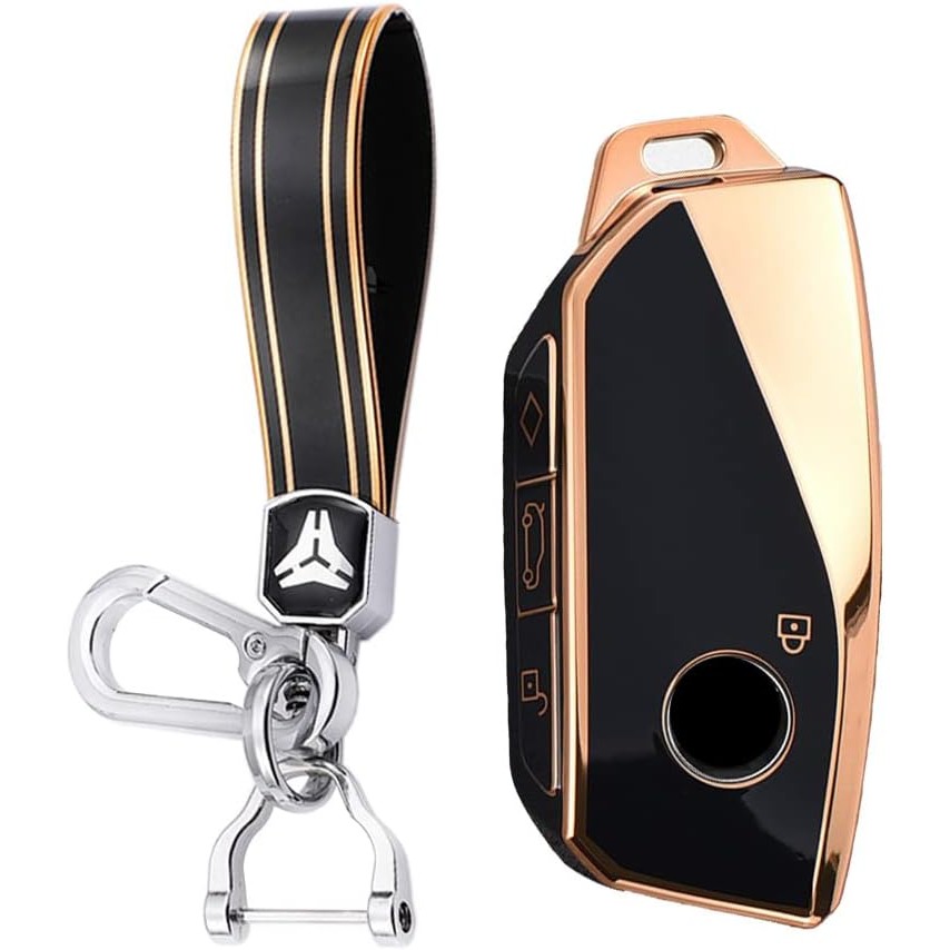 KUNIO กุญแจรถ Fob ฝาครอบ Fit สําหรับ BMW Energy Ix I7 X7 7 Series ฝาครอบป้องกันกุญแจพวงกุญแจ TPU Key