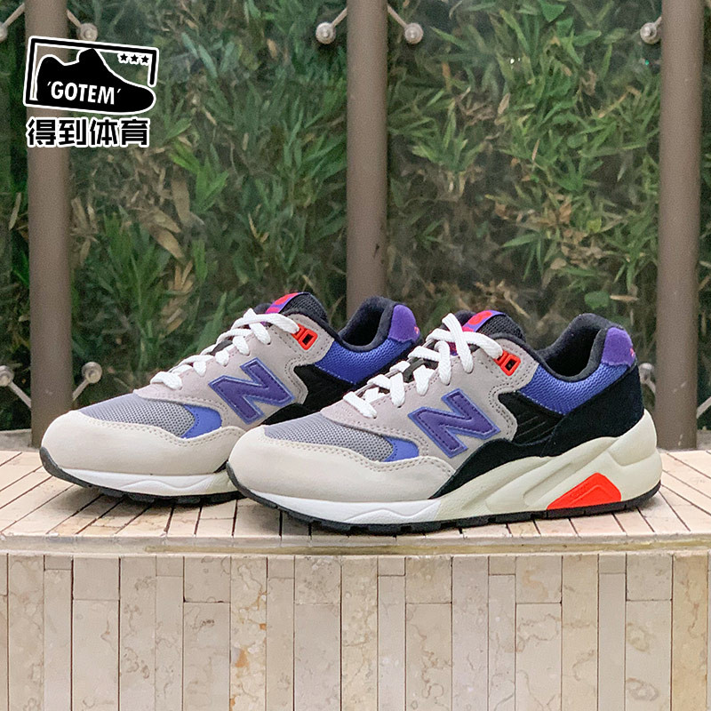 New Balance/nb รองเท้าผู้หญิง 580 กีฬารองเท้าผู้ชาย Casual All-Match อินเทรนด์คู่รองเท้าวิ่ง CMT580C