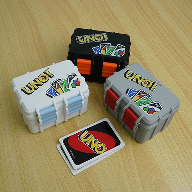 สินค้าขายดีUNO Card Box Storage Box Card Business Card Poker Storage Bag Table Game Uno Uno Pokémon 