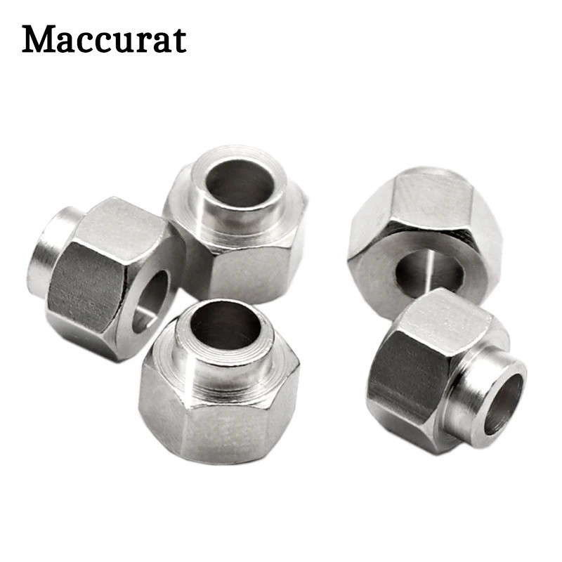 10pcs สแตนเลส Eccentric Spacer 5 มม.รู Eccentric Nut สําหรับ V-roll อลูมิเนียม Extrusion 3D เครื่องพ