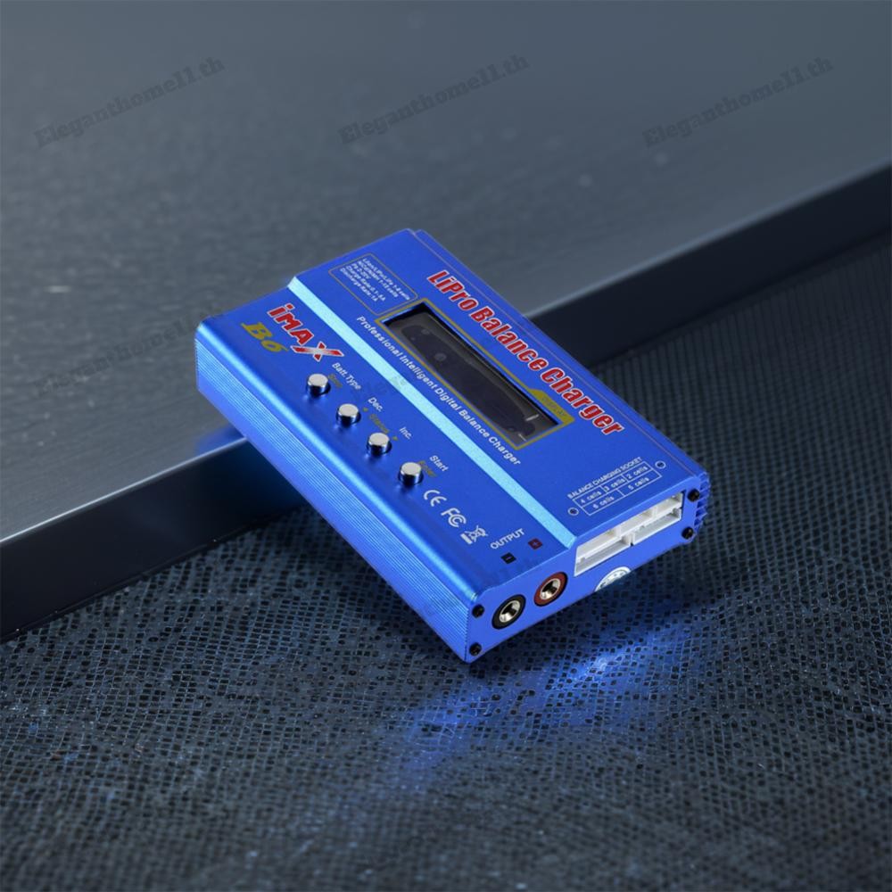 IMAX B6 80W NiMh แบตเตอรี่เครื่องชาร์จดิจิตอลสมดุลสําหรับเฮลิคอปเตอร์ RC