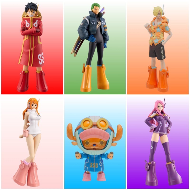 One Piece THE GRANDLINE SERIES Action Figure ของเล่น Egghead Zoro Luffy Bonney Nami Sanji Chopper รุ่น