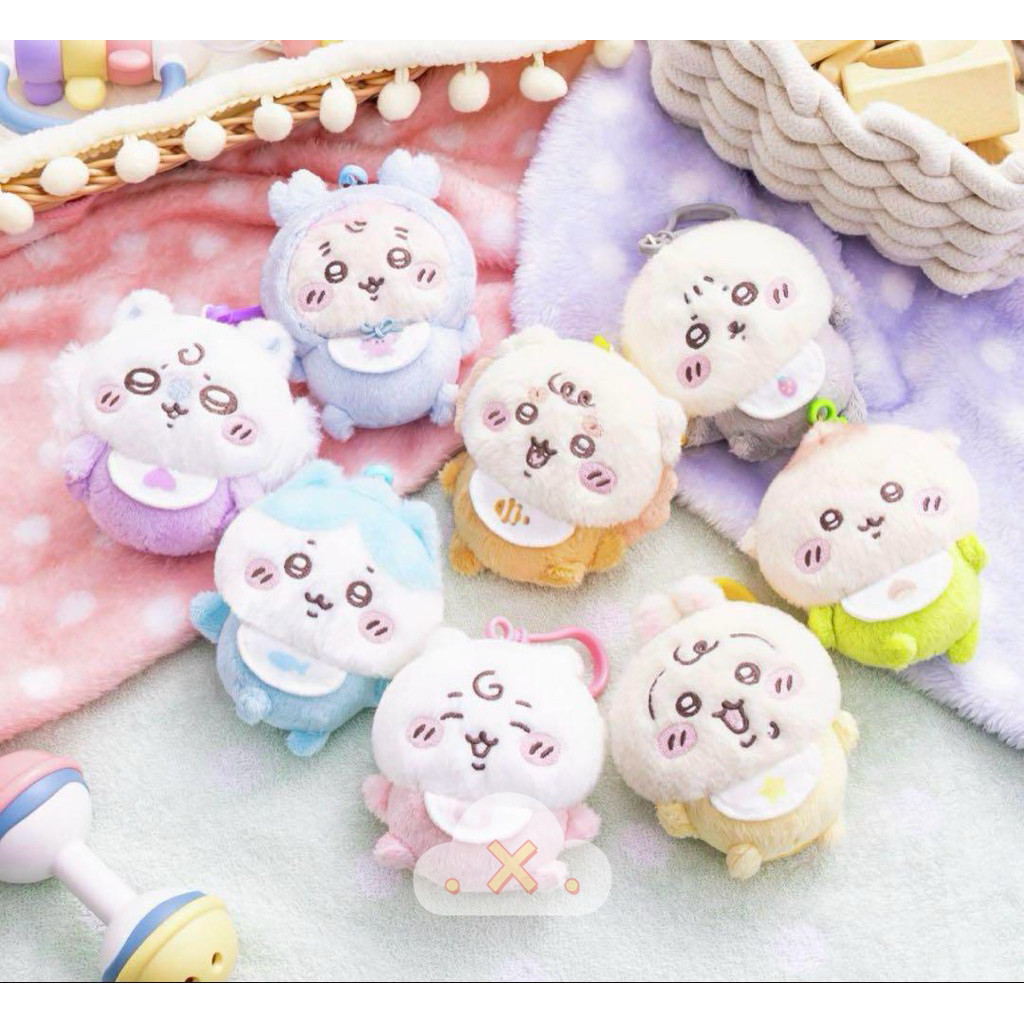 พร้อมสต็อก 丨 {สต็อกเต็มสไตล์} ตุ๊กตา Charm Chiikawa baby Series ของญี่ปุ่น