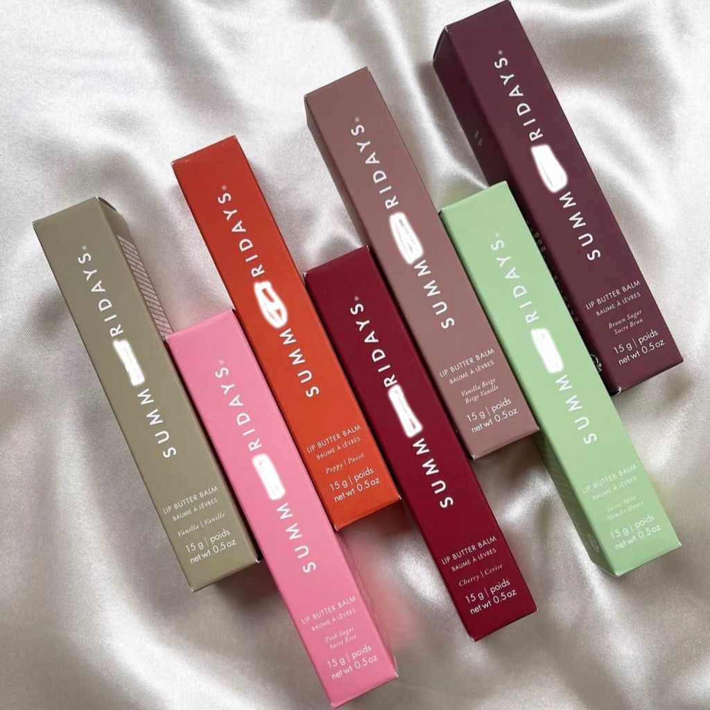 New Product#Popular summer Fridays Lipstick vanille beige Tinted Lip Gloss Pink Sugar8ee