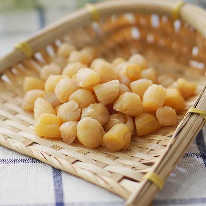 Pingtan Scallop Scallop Scallop Scallop Ding 250g Fujian Fuzhou Pingtan