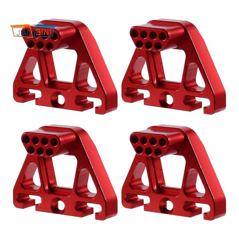 RC รถอัพเกรดด้านหน้าและด้านหลังวงเล็บชุดสําหรับ 1/10 YK4106 YK4107 RC รถอัพเกรดอุปกรณ์เสริม