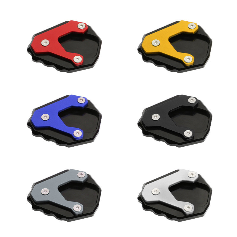 เหมาะสําหรับ Honda NX400 NX500 CL500 CL300 ดัดแปลงรองรับเท้าฐานขนาดใหญ่พิเศษด้านข้างรองรับกว้างขึ้นเ