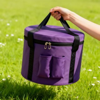 Hye-eun 6-14 นิ้วสีม่วงสีฟ้าสีดําคริสตัลชามร้องเพลง Carrier …