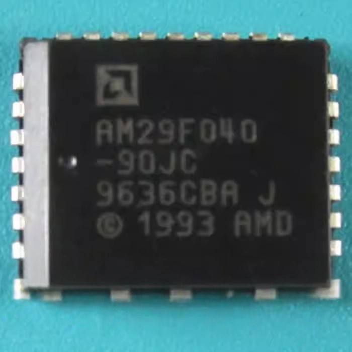 （10件）AM29F040-90JC 【 PLCC-32 】 全新