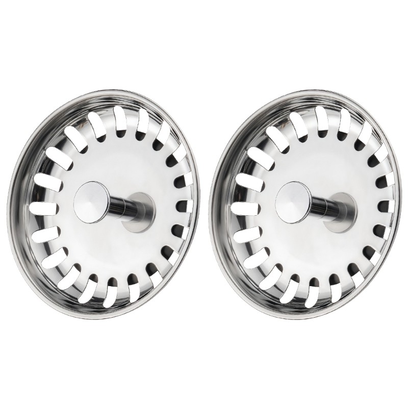 Mon Steel Sink Stoppers Rustproof Strainer Sink Plugs for 80 to 82mm Basin Drain