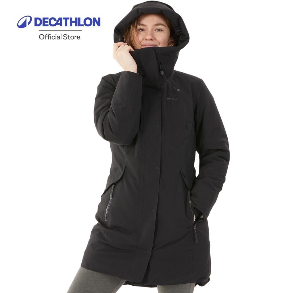 Decathlon Women’S Waterproof Hiking Parka เสื้อพาร์กาผู้หญิงกันน้ำ ใส่เดินป่าช่วงฤดูหนาว รุ่น SH500 