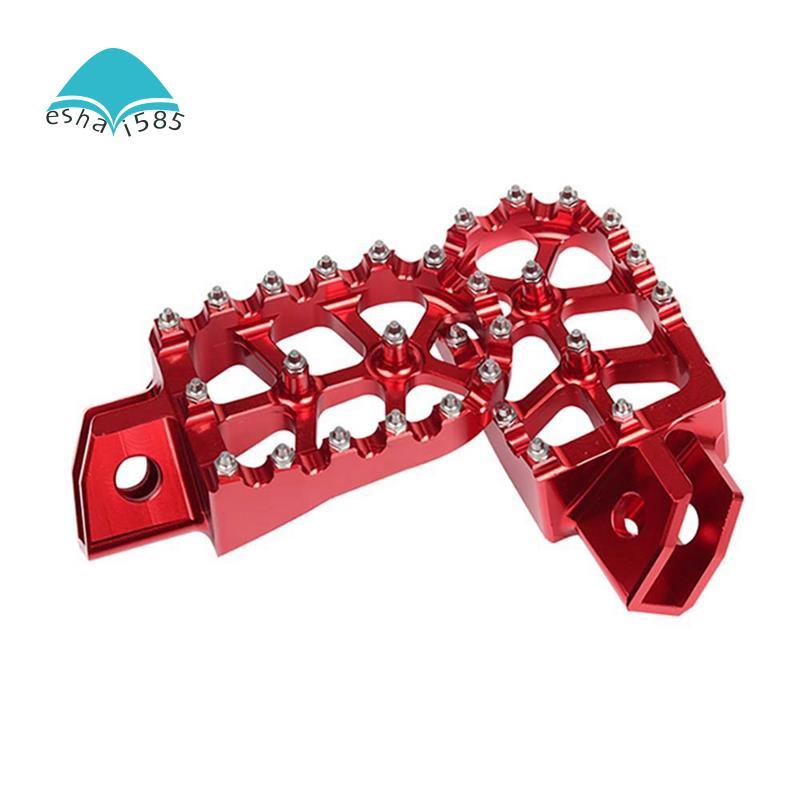 Eshai585Footpeg หมุดเท้าส่วนที่เหลือ Peda หมุดเท้าเหยียบสําหรับ YZ80 YZ125 YZ250 YZ500 WR200 WR250 W