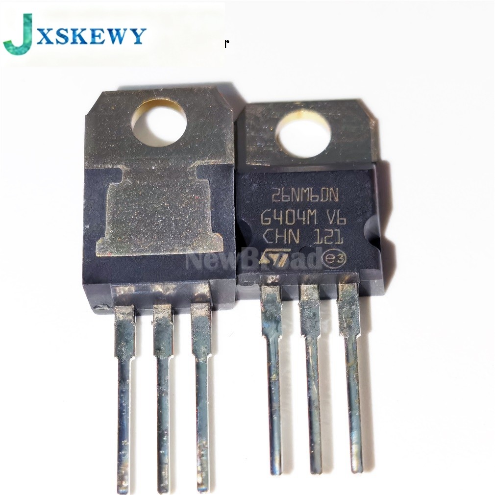 5PCS Original 26NM60N STP26NM60N TO-220 MOS Field-effect ทรานซิสเตอร์ 26A 600V