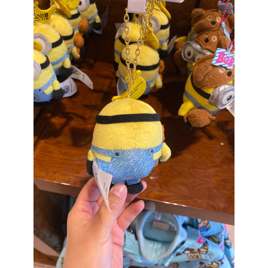 พวงกุญแจตุ๊กตา Minions และ Tim Bear จาก Beijing Universal Daigou