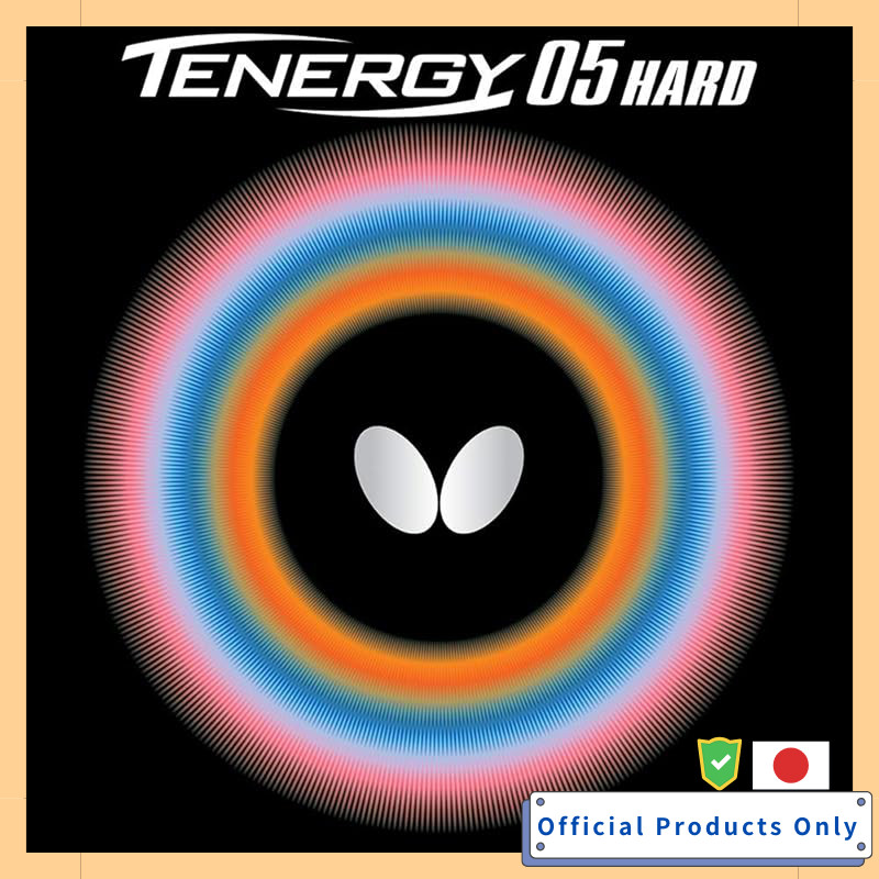 Butterfly Table Tennis Rubber Tenergy 05 Hard 06030 Black Extra Thick