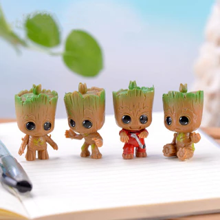 3 ~ 8 ชิ้น/เซ็ตNew Fundraising Cat ชุด Micro Landscape DIY อุปกรณ์ทําสวนแมวน่ารักงานฝีมือพลาสติกตกแต่งภูมิทัศน์