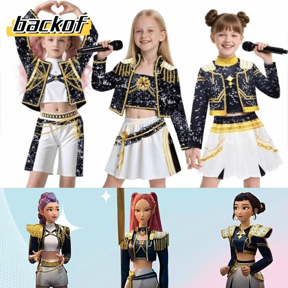 ชุดคอสเพลย์ Demon Hunter จาก K-pop Group Idol Mira กับชุดแฟนซี Rumi