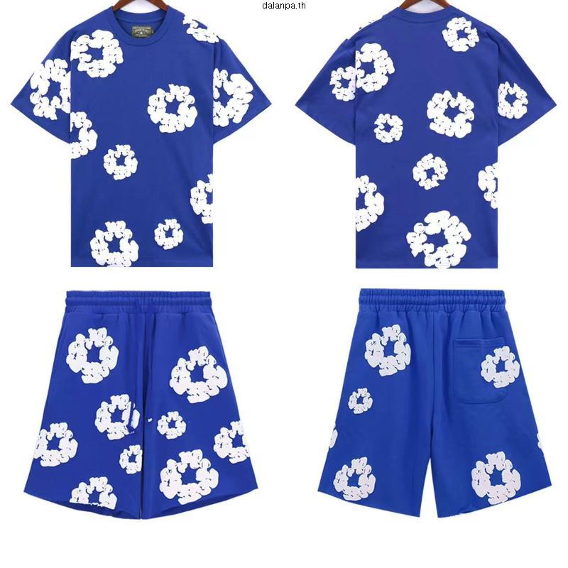 Denim TEARS ใหม่ กางเกงขาสั้น ผ้าฝ้าย สําหรับผู้ชาย