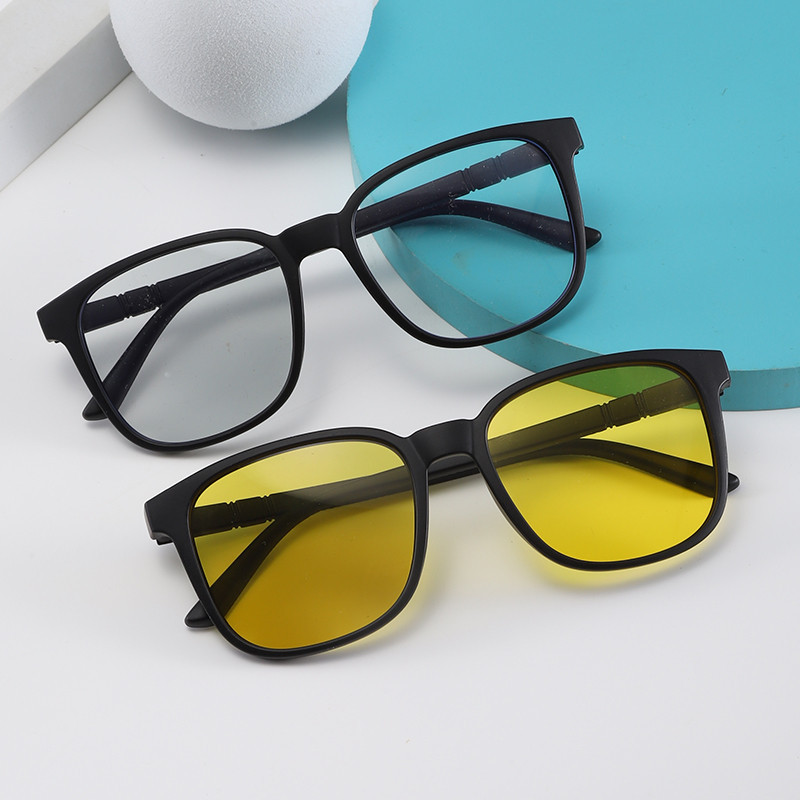 แว่นตา_photochromic_สไตล์มินิมอล สวมใส่ได้ทั้งผู้ชายและผู้หญิง ใช้สำหรับขับรถและกิจกรรมกลางแจ้ง มีการป้องกันUV
