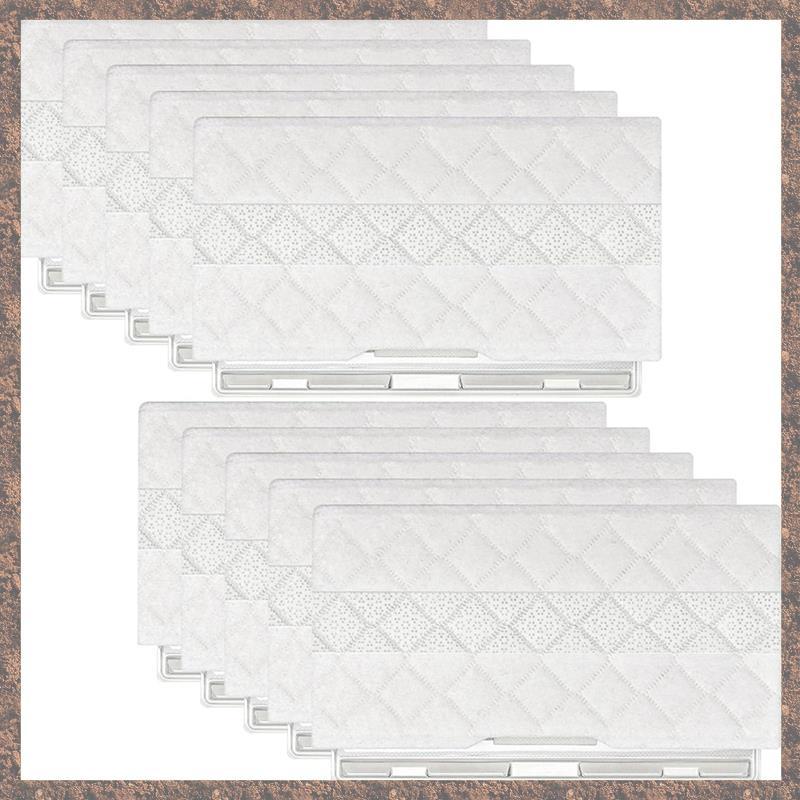 [CVD] 10 ชิ้น MOP Pads สําหรับ Vacmop Pro VM252 VM250 VM200 VC205 VM250 QM250 VM190 VM200P12 แผ่นทดแ