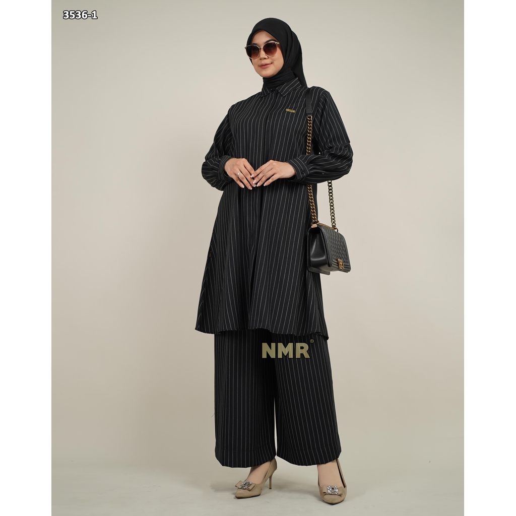 NMR Tunic Set Semi Wool Culottes Pants Vol 3536