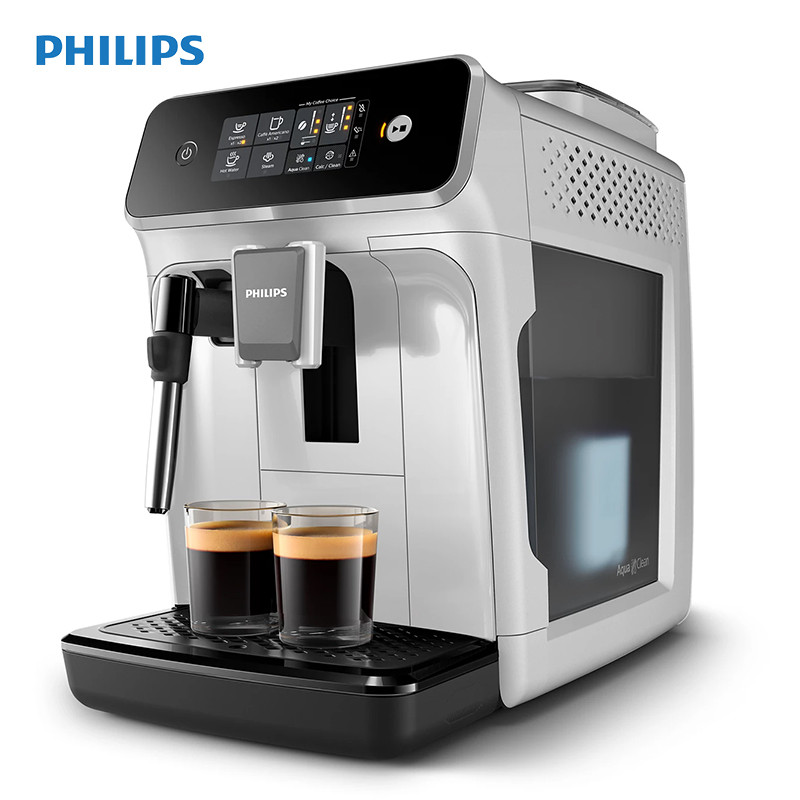เครื่องชงกาแฟ ฟิลิปส์ 12 บดปรับได้เครื่องชงกาแฟอัตโนมัติเต็มรูปแบบ ตอน1221 เหมาะสําหรับใช้ในบ้านหรือสํานักงาน