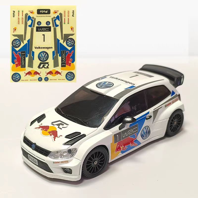 wltoys รถดิฟ 1:28 Landa Technology POLO Red Bull Sticker Flying Spur Life Drift Remote Control Car W