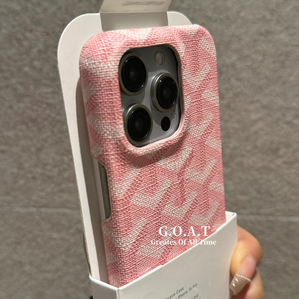 GOAT ปลอกลายทอขั้นสูง เข้ากันได้กับ iPhone 17 pro max iPhone 17 16 15 14 13 pro max ป้องกันการตกกระแทกฝาหลัง