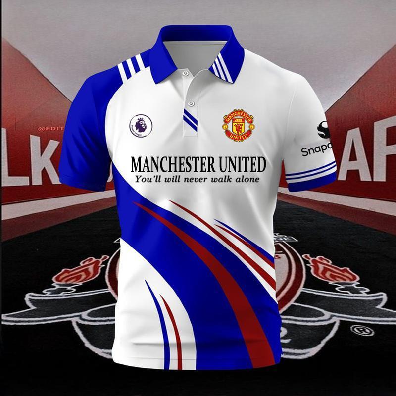 เสื้อโปโลแมนเชสเตอร์ ระบายอากาศได้ดี เหมาะสำหรับใส่ทำงานหรือลำลอง