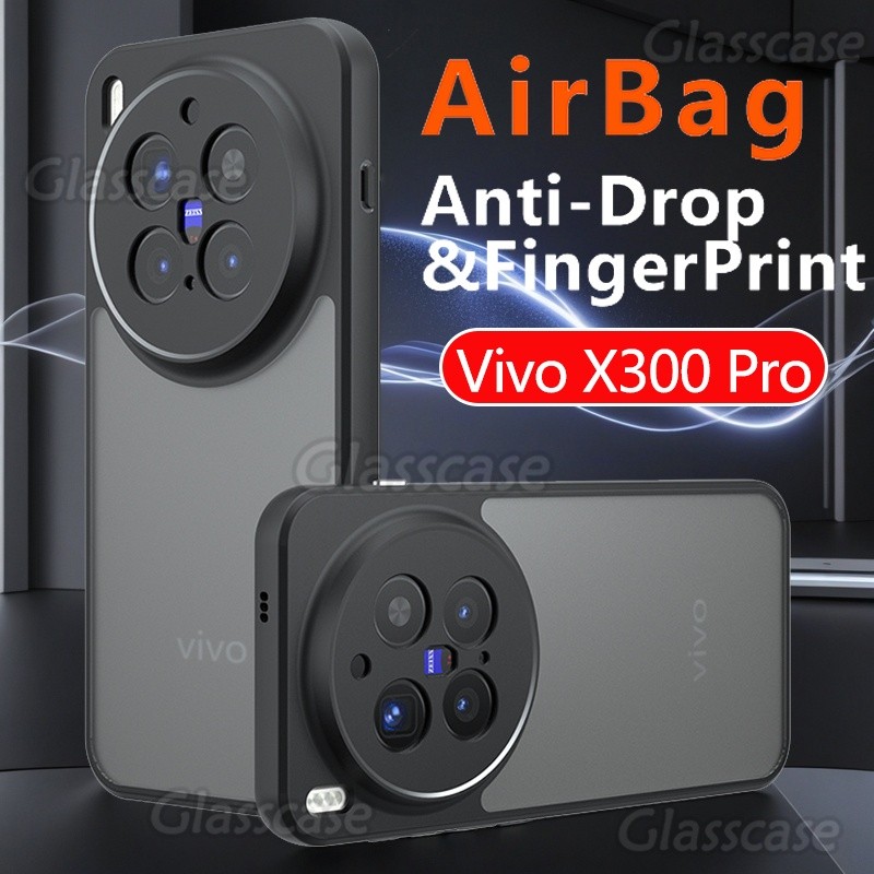 สําหรับVivo X300 X 300 300X Pro X300Pro VivoX300 Pro VivoX300Pro 2025 Anti-Scratchโปร่งใสFrostedเคสโ