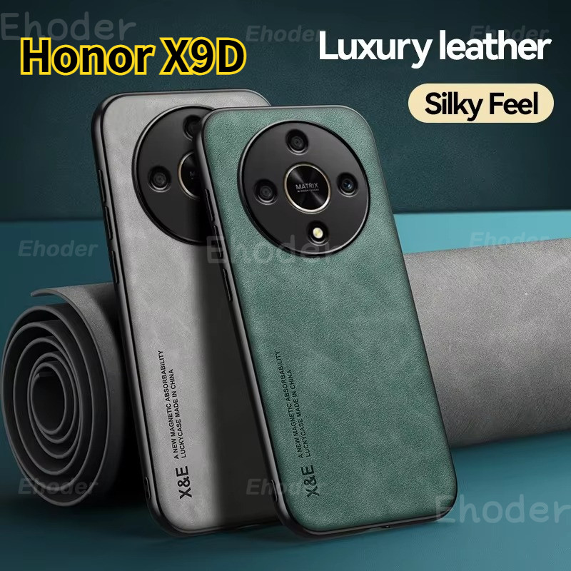 ปลอกสําหรับ Honor X9D X9C สมาร์ท X9B X9A 5G 2025 หรูหราหนังโทรศัพท์กรณีแม่เหล็กผู้ถือสําหรับ HonorX9D HonorX9C X9CSmart X9 CX9B HonorX9A ป้องกัน Matter กรณี