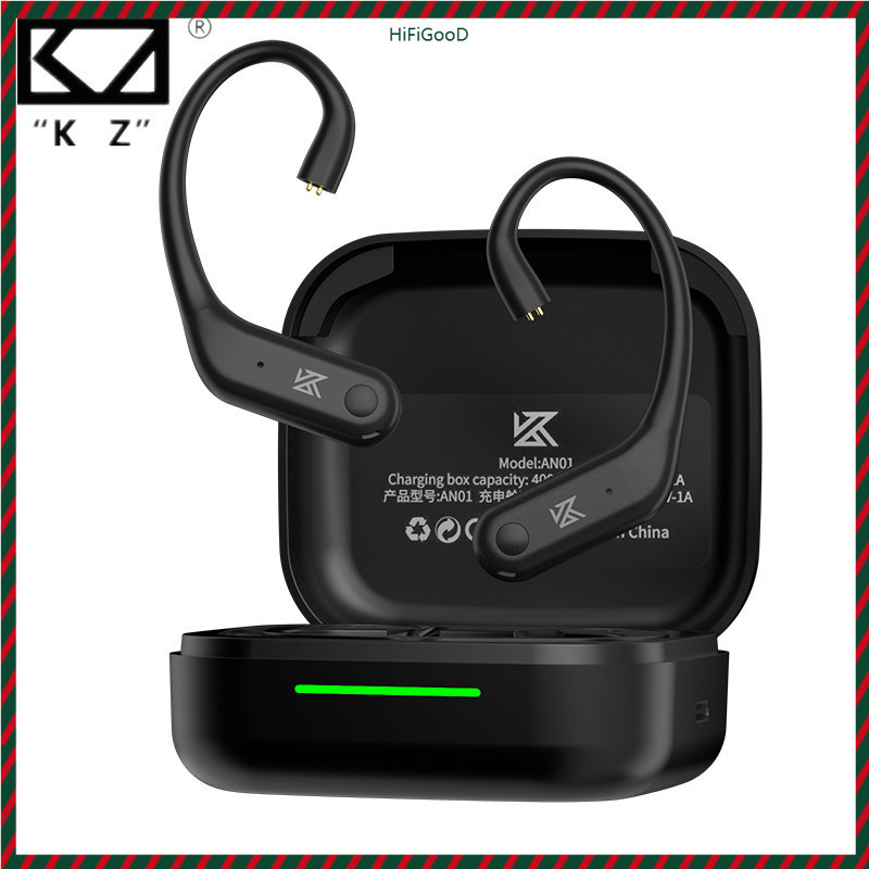 KZ AN01 สายคล้องหูไร้สาย C-Pin ANC โมดูลบลูทูธตัดเสียงรบกวนแบบแอคทีฟ LDAC HD ถอดรหัสเสียง
