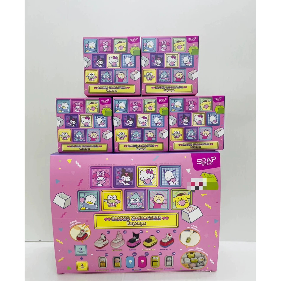 Sanrio Sanrio Sanrio Hong Kong Limited Sanrio XC+Studio จี้ปุ่มกดร่วม