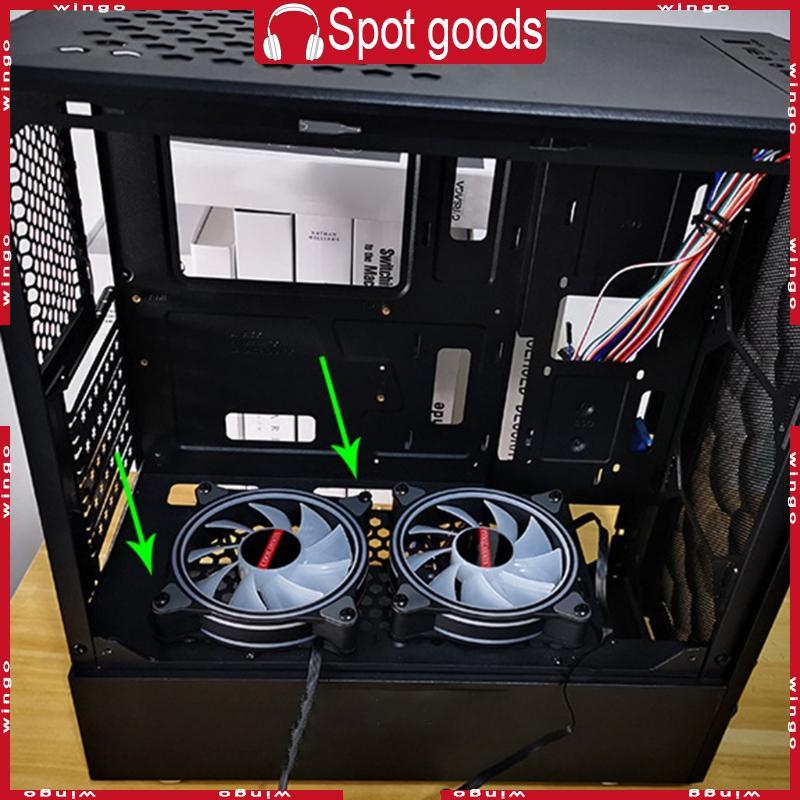 WIN 30 ชิ้นสําหรับเคสพัดลมสกรูแบนสําหรับสกรูแตะหัวสําหรับชุดสกรูกรณี Hardwa