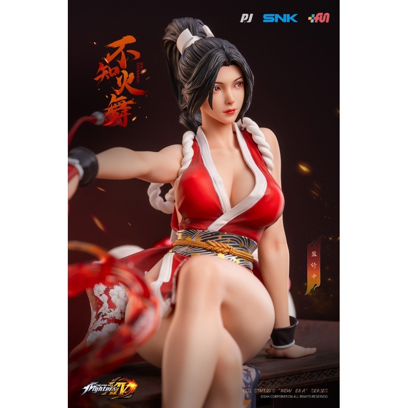 [คลังสินค้าพร้อม จัดส่งฟรี] รูปปั้นเต้นรํา 1/6 PJ Shiranui ไม่ว่าจะเป็นอย่างยิ่ง PIJI SNK King of Fi