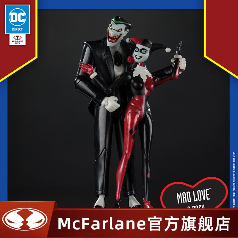 Mcfarlane mcfarlane Animation Adventure Harry และ Joker 1/10 เคลื่อนย้ายได้