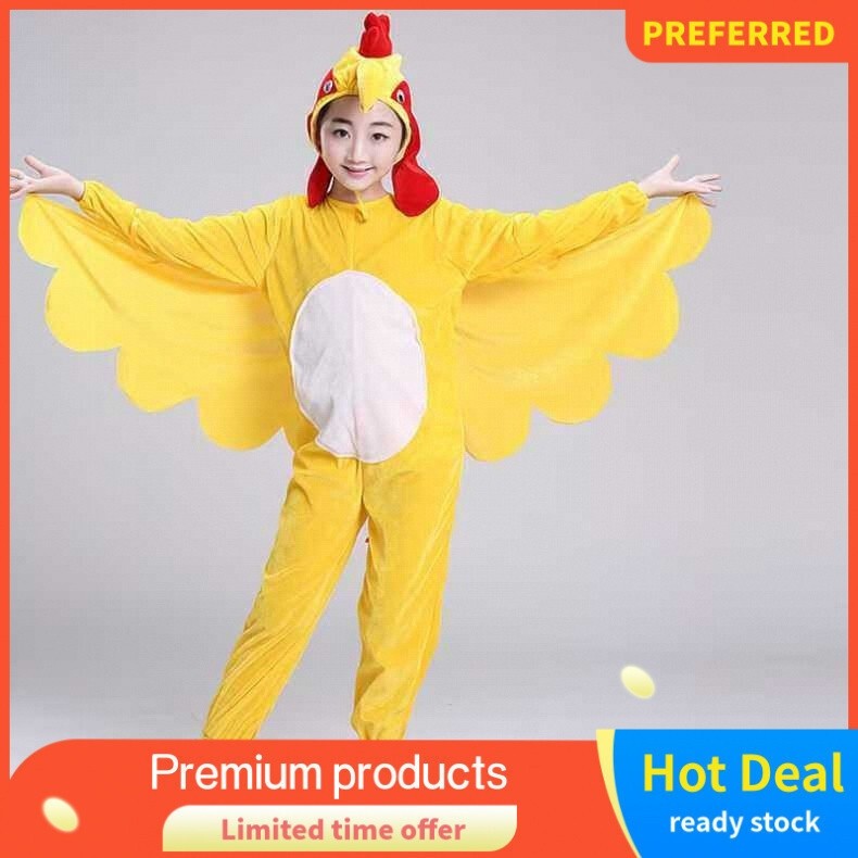 Chicken Costume Set Animal Performance Big Kids Kindergarten Little Yellow Chicken Big Rooster Funny