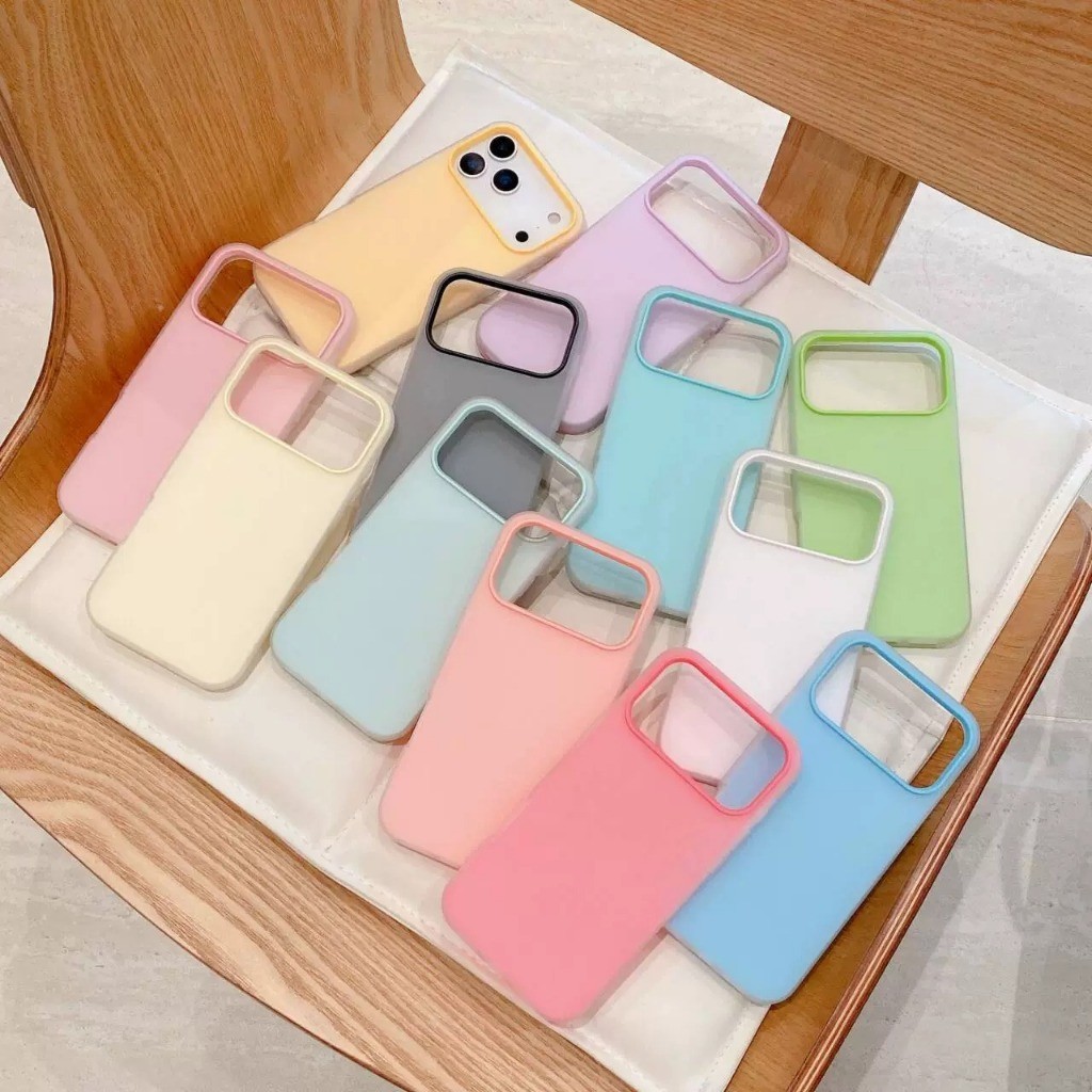 3j ใหม่ Jelly สี 2 in 1 Case Oppo A17 A17k A18 A38 A31 A8 A36 A76 A96 A9 A5 A52 A92 A53 A33 2020 A54