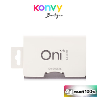 Oni Sweats & Oil Blotting Paper 100 Sheets #Bamboo Charcoal …