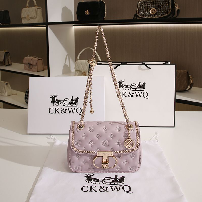 กระเป๋าสะพายข้าง CK&WQ สไตล์เกาหลี ใหม่ 2025 ทรงใต้วงแขน Hobo สะพายไหล่ กระเป๋าผู้หญิง แฟชั่น Y2K หน