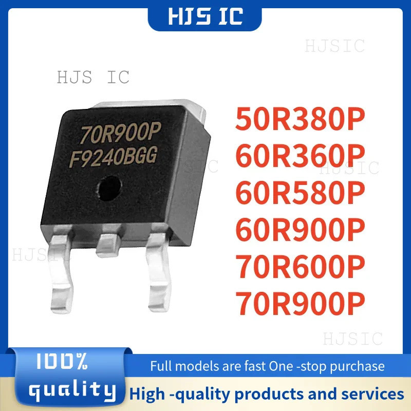 5PCS 50R380P 60R360P 60R580P 60R900P 70R600P 70R900P TO-252 MMD50R380P MMD60R360P MMD60R580P MMD70R6