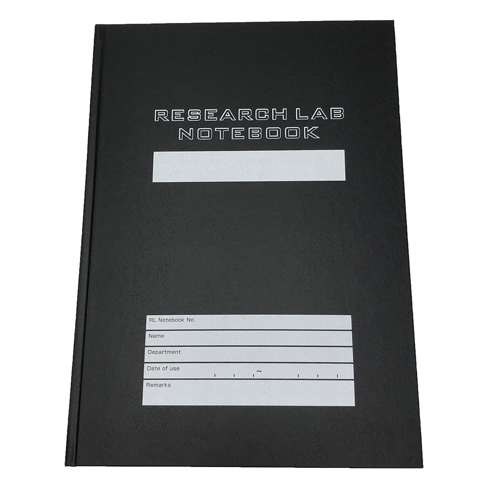 KOKUYO Research Lab Notebook - A4 Size, 80 Sheets, Hard Cover, Perfect for Recording Experiments, Ja
