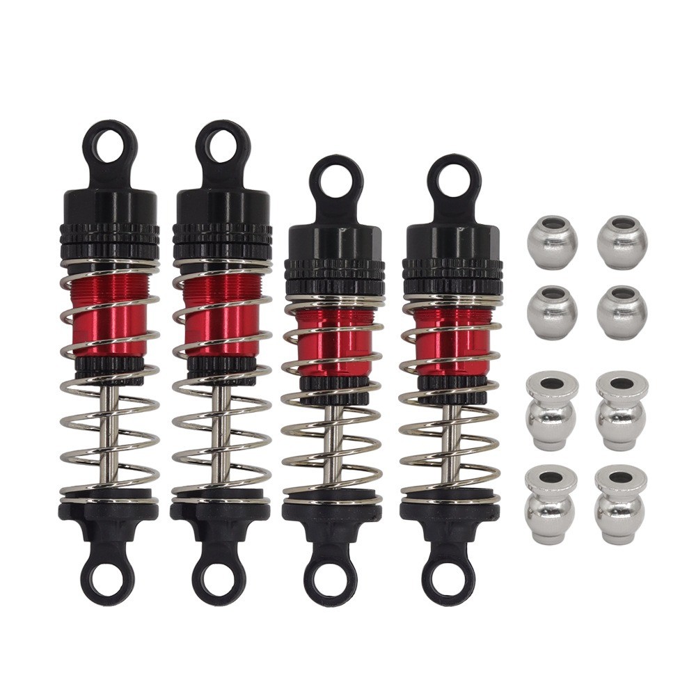 MJX มจx 14210 14209 อาร์ซี 1/14 โลหะอัพเกรดชิ้นส่วนสําหรับการควบคุมระยะไกลยานพาหนะความดันน้ํามันโช้ค