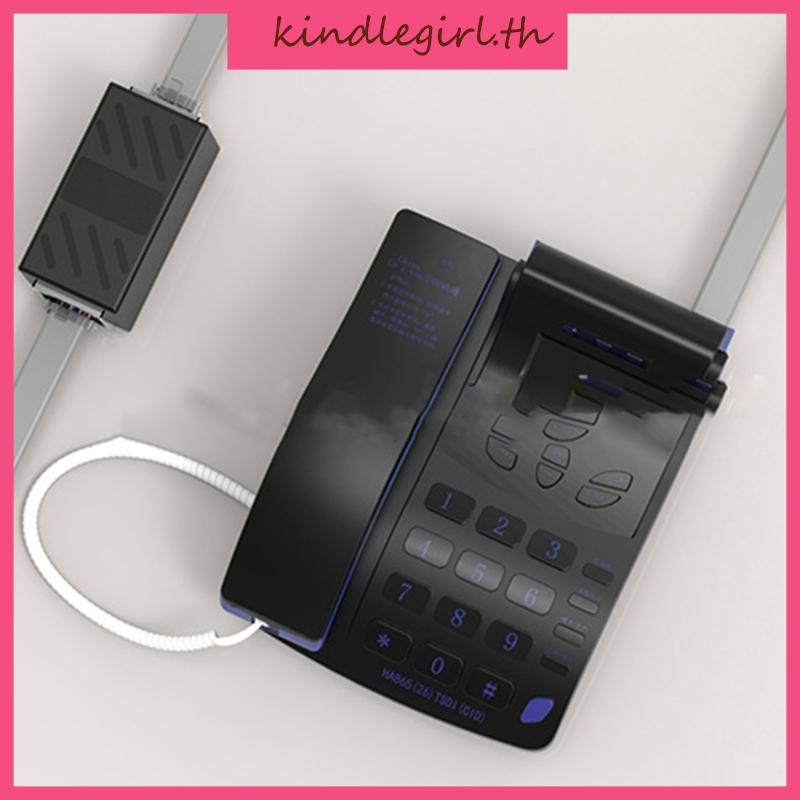 KING RJ11 Coupler สายโทรศัพท์อะแดปเตอร์ RJ11 6P6C 6P4C 6P2C